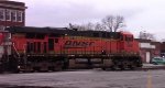 BNSF coal train DPU